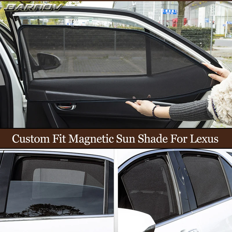 Магнитные специальные занавески для Lexus GX400 GX460 GS300 5700 Harrier 30/60 UX350H оконные