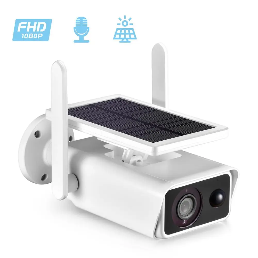 IP-камера Gadinan с питанием от солнечной батареи Wi-Fi 1080P слот для SD-карты |