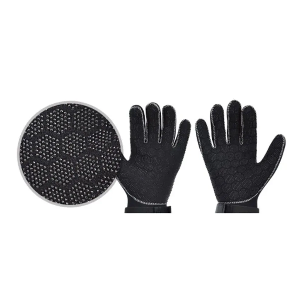 

1 Pair Of 3MM Neoprene Scuba Diving Gloves Adult Stretch Warm Slip Gloves Surf Diving Fishing Gloves Scratch Resistance