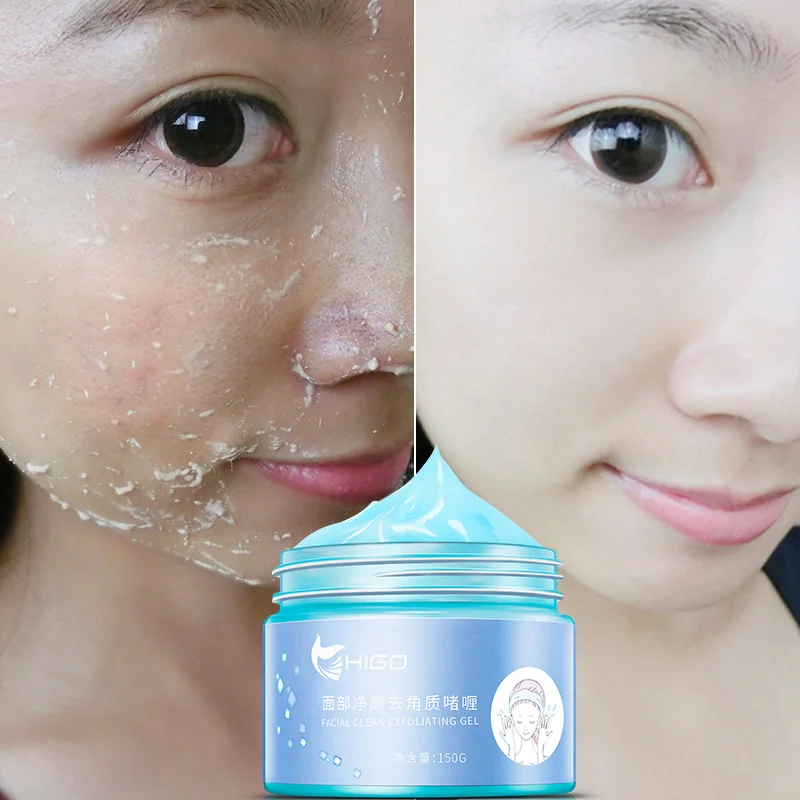 150 г Отшелушивающий гель скрабы для лица Гиалуроновое очищающее средство на
