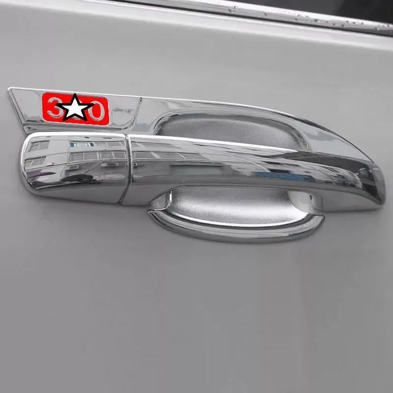 Декоративные модифицированные автоматические ручки двери экстерьер яркие