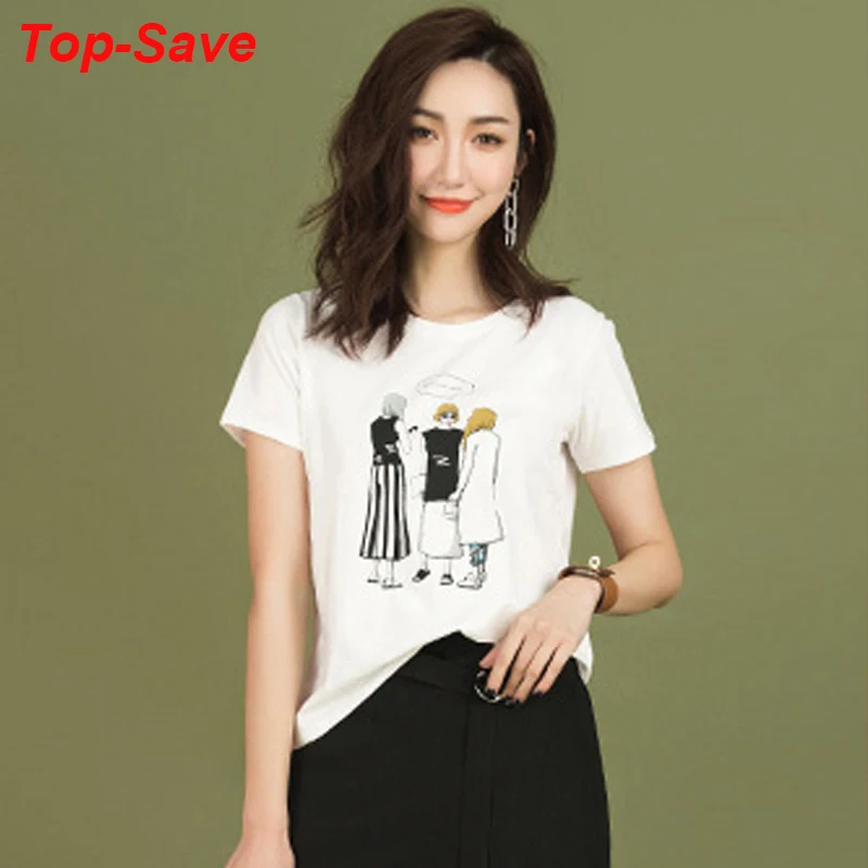Новое поступление 2020 Винтажные Футболки с графическим принтом женская футболка