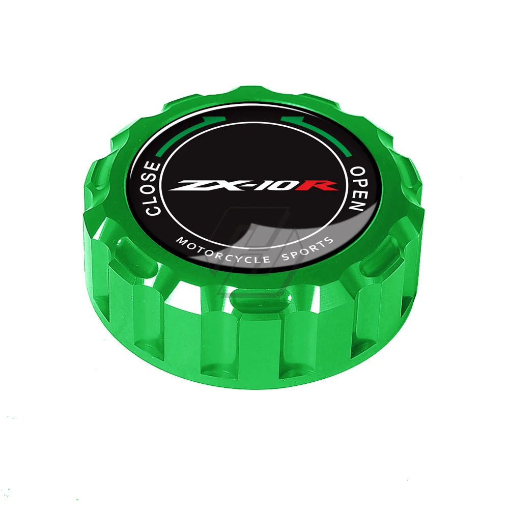 Алюминиевая крышка для резервуара тормозной жидкости мотоцикла Kawasaki ZX10R ZX 10R 2008