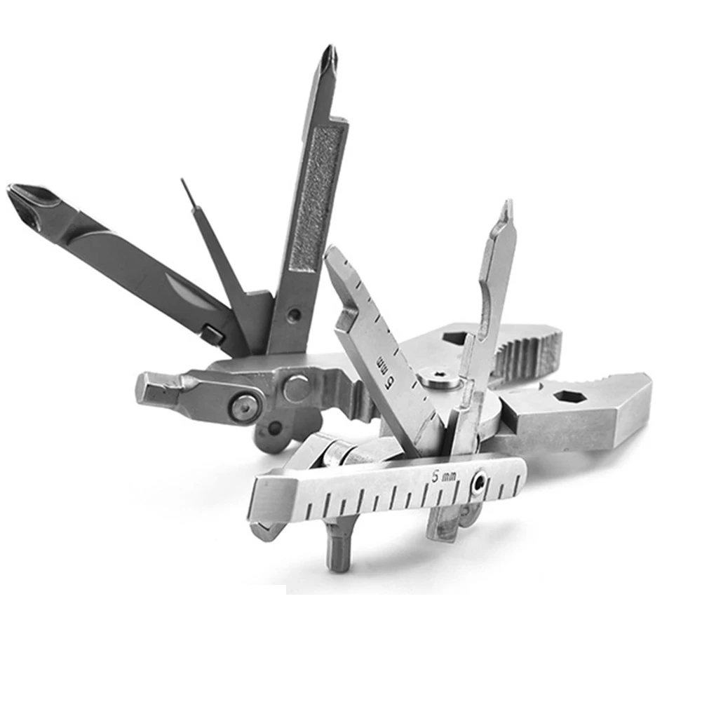 

25 In 1 Hiking Camping For Outdoor Multifunctional Pliers Handheld Lightweight Durable Stainless Steel Fishing Portable Pocket