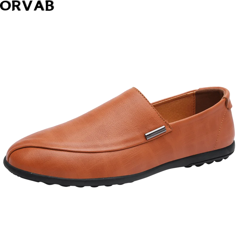 

Loafers Men High Quality Young Male Shoes Lightweight Breathable Men Handmade Shoes Slip-On Mens Shoes Casual Zapatos De Hombre