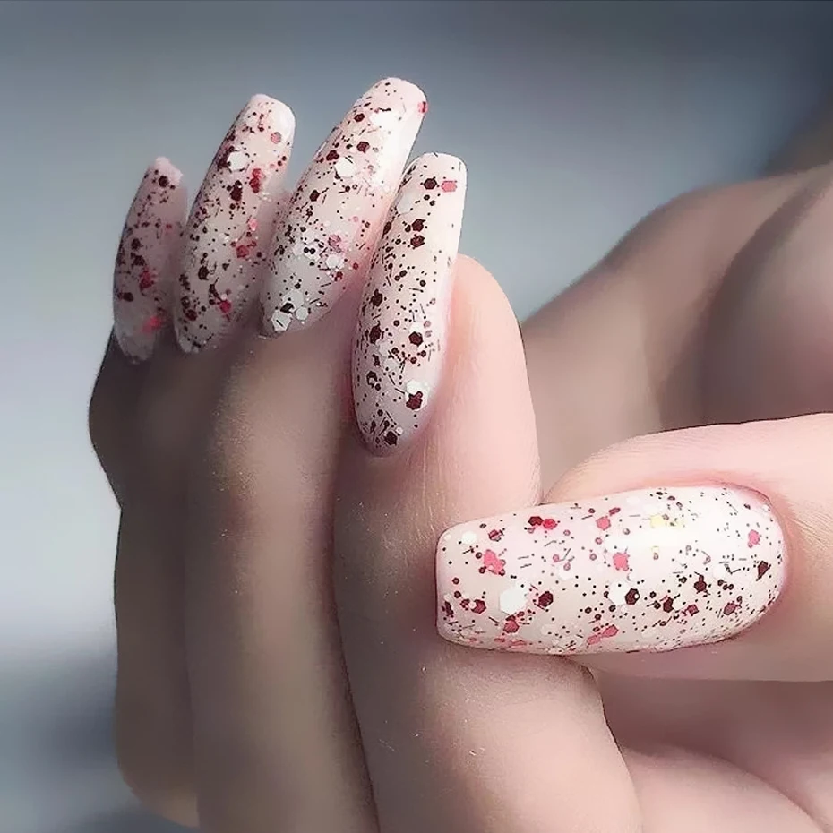 7 мл блестящий гель для ногтей голографический лак Блестящий Золотой