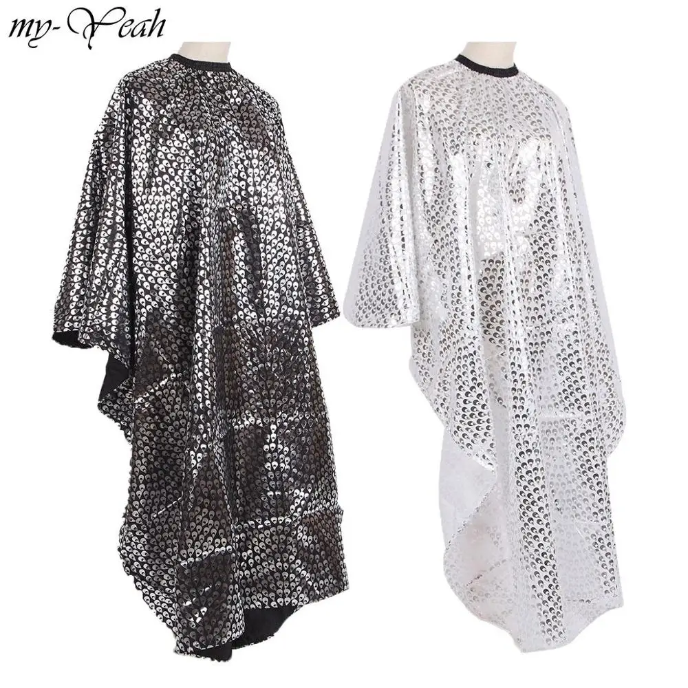 Водонепроницаемая накидка для стрижки волос 160x145 см парикмахерское платье