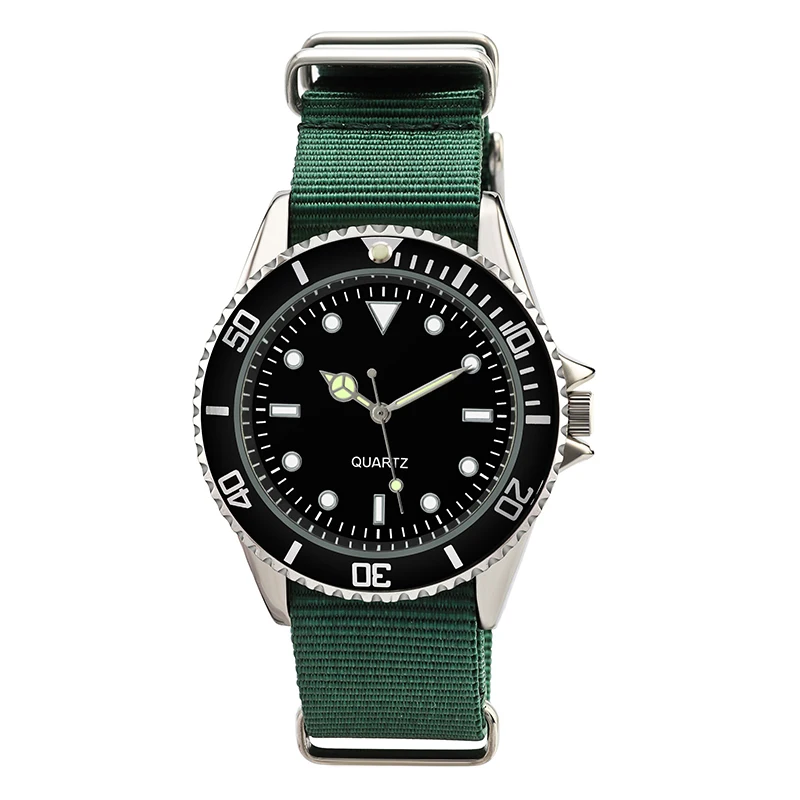 Часы наручные мужские с вращающимся циферблатом Кварцевые спортивные