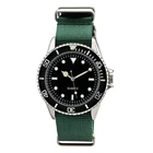 Часы наручные мужские с вращающимся циферблатом, Кварцевые спортивные аналоговые стальные, с силиконовым ремешком в стиле унисекс, с нейлоновым ремешком