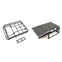 plastic rc car roof canopy part cover with luggage carrier tray roof rack for mn d90 d91 mn90 mn91 mn99s 112 rc car