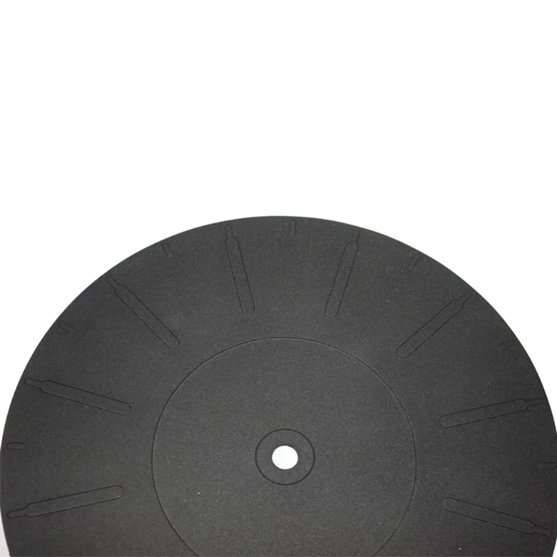 

170mm Anti-vibration Silicone Pad Rubber LP Antislip Mat for Phonograph Turntabl