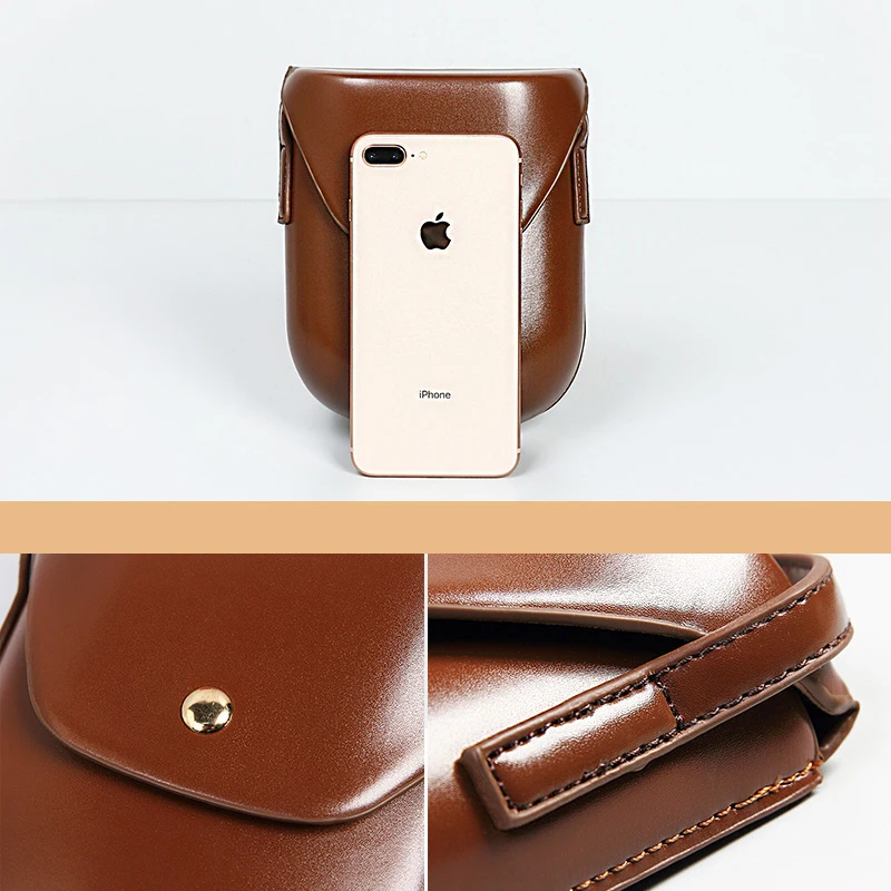 Женская сумка через плечо MABULA винтажная из искусственной кожи в Корейском стиле