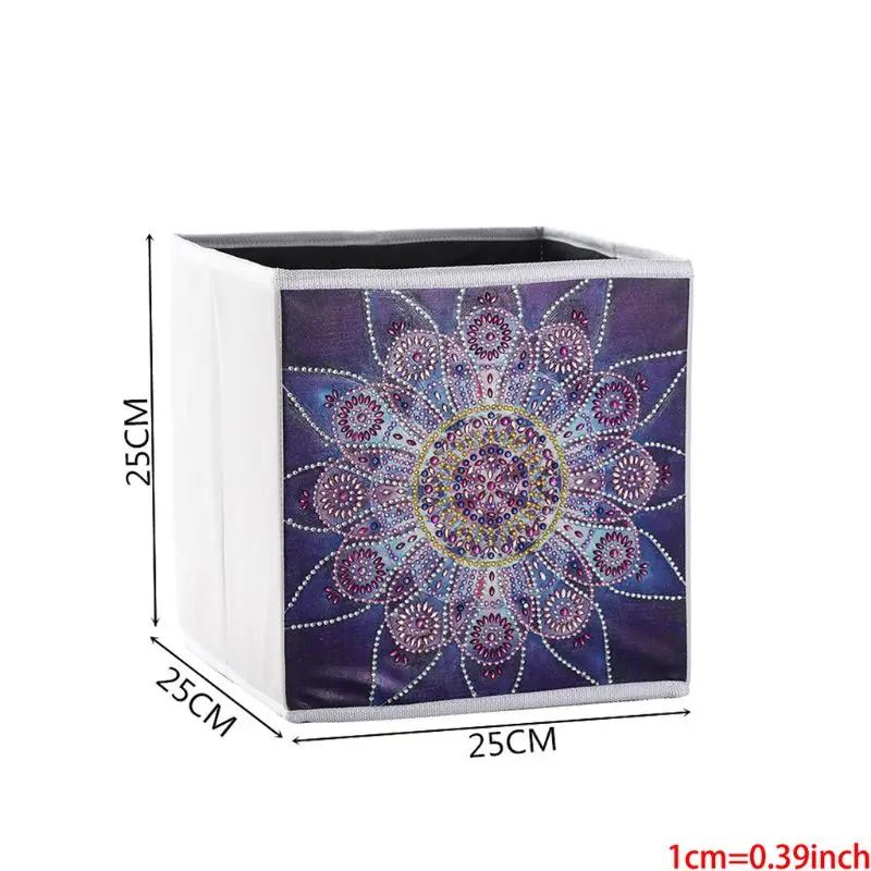 

DIY Diamond Painting Storage Box Desktop Foldable Container Jewelry Box