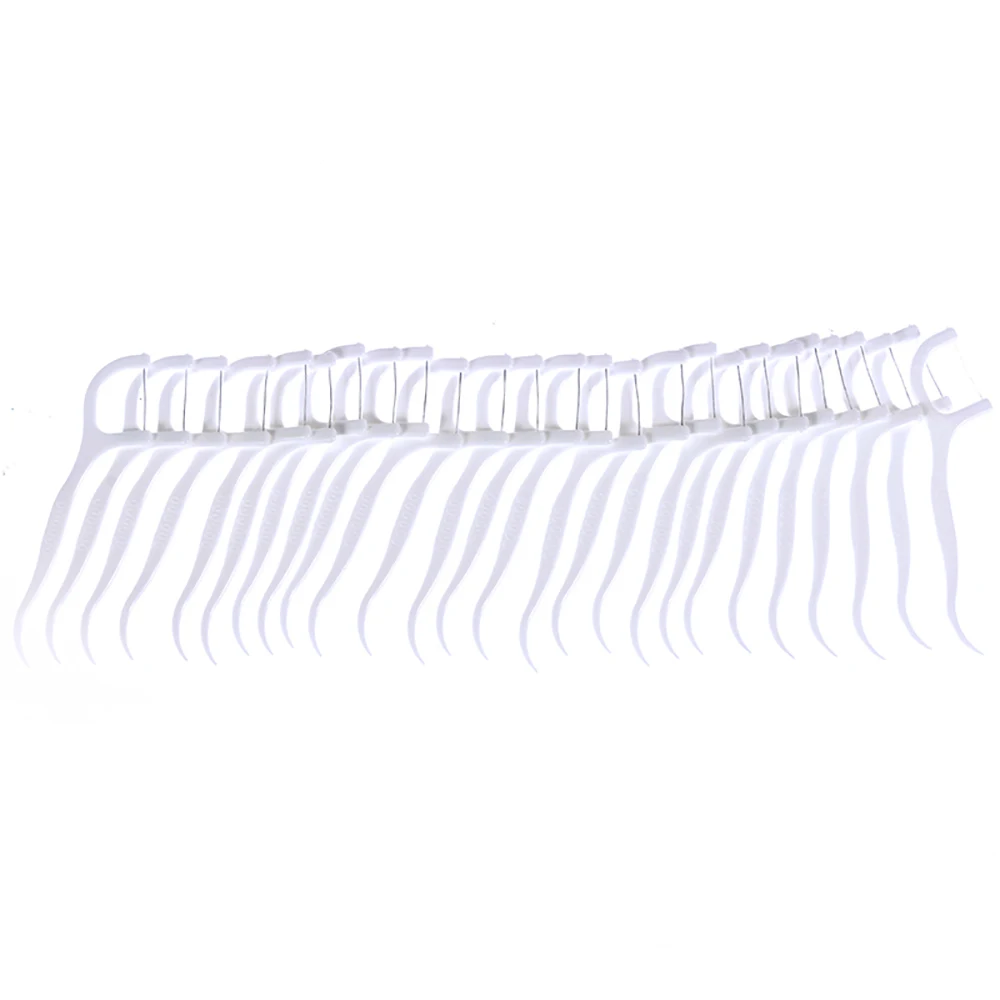 50 шт./лот зубная нить уход за полостью рта палочка межзубные щетки зубочистка