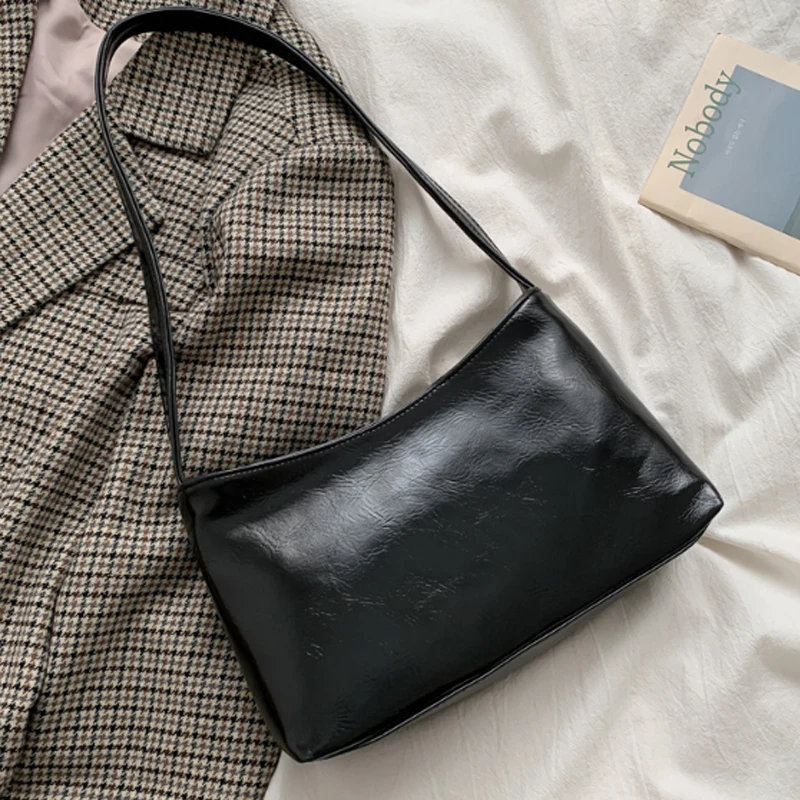 Винтажная женская сумка через плечо в стиле ретро черные сумки коричневая из