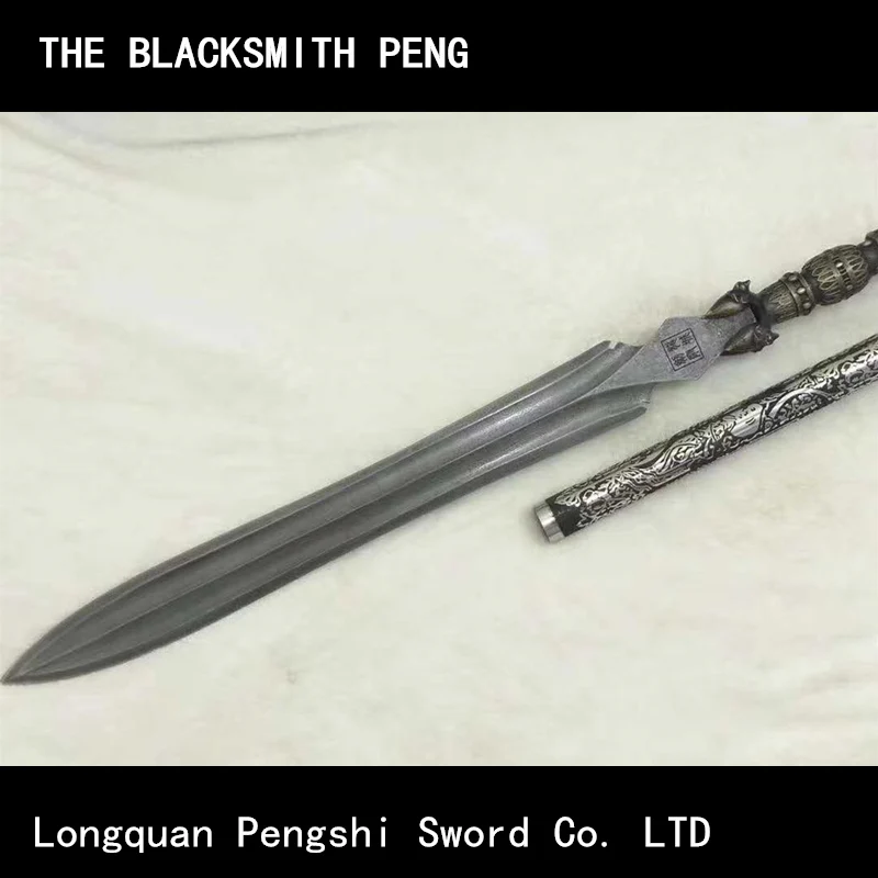 

"Mad lion town devil" spear, stainless steel martial arts long weapon, decorative steel zhaoyun spear, Chinese kung fu,swords