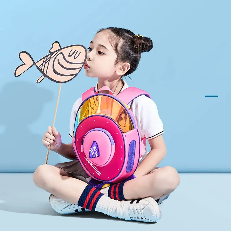 Baby Boy Airplane Schoolbag Children Backpack Hard Shell Blue Pack Mini Cartoon Spaceship Bookbags Lovely Kids Kindergarten Bag