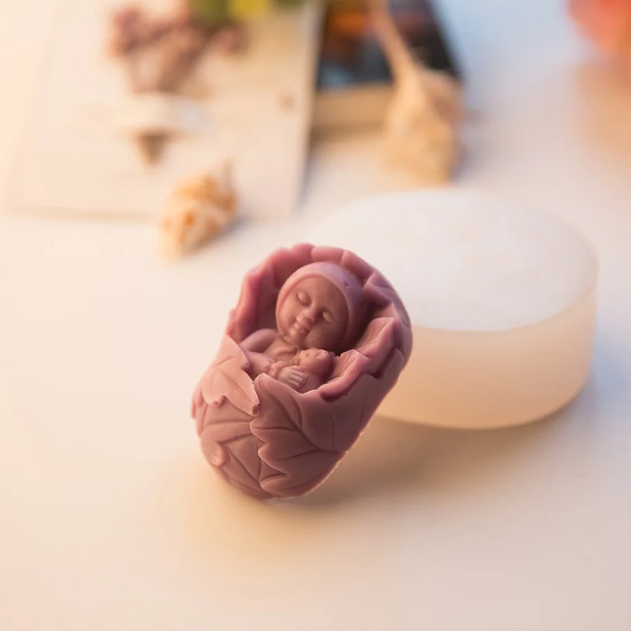 Форма для детского шоколадного торта силиконовая форма сна ангелов 3d формы