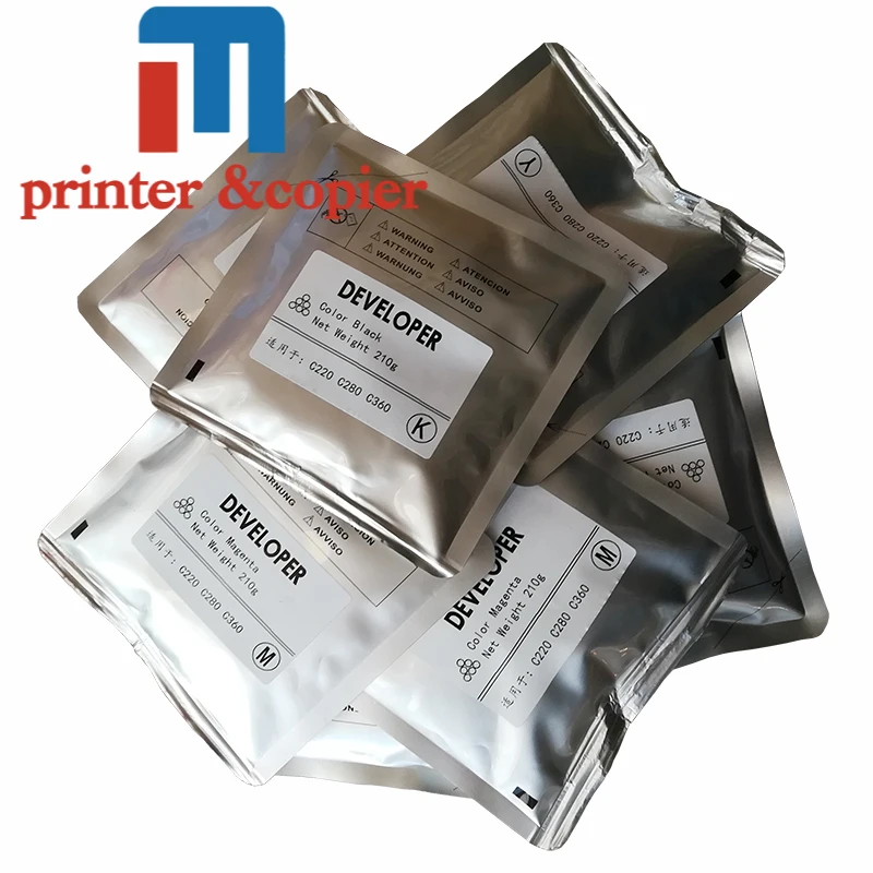 

4color KMCY OEM DV311 Japan Developer Replacement for Konica Minolta Bizhub BH C220 C280 C360 C 220 280 360