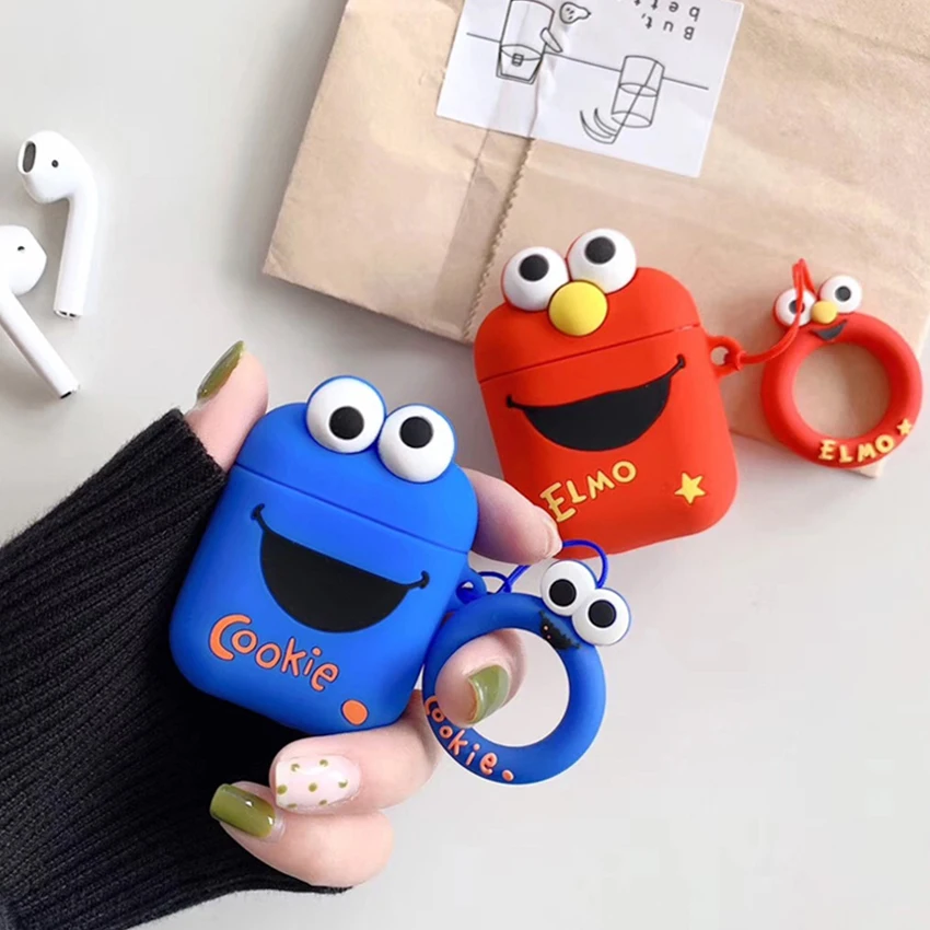 Чехол для Airpods, милые Мультяшные наушники, защитный чехол, роскошный силиконовый чехол для AirPods, Bluetooth, чехол для наушников s Для Air pods 2, чехол