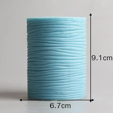 Квадратный круглый и шестиугольный сотовый формы 3D Свеча Плесень силиконовая форма для мыла. Глины Соль резьба плесень - Цвет: Золотой