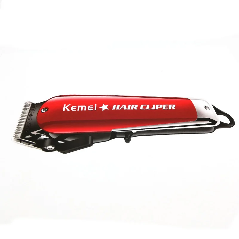 Kemei Professional Barber Hair Clipper Electric Cordless Beard Trimmer LED Cutter Carbon Steel Blade Haircut Machine | Бытовая техника