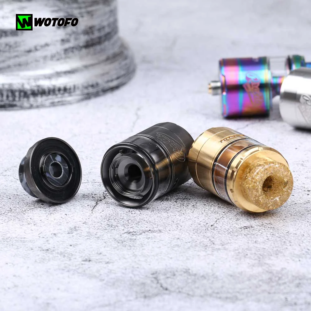 Original Wotofo Profile Unity RTA Tank 25mm Atomizer 3.5ml 5ml Capacity 0.13ohm Mesh coil For 510 thread | Электроника