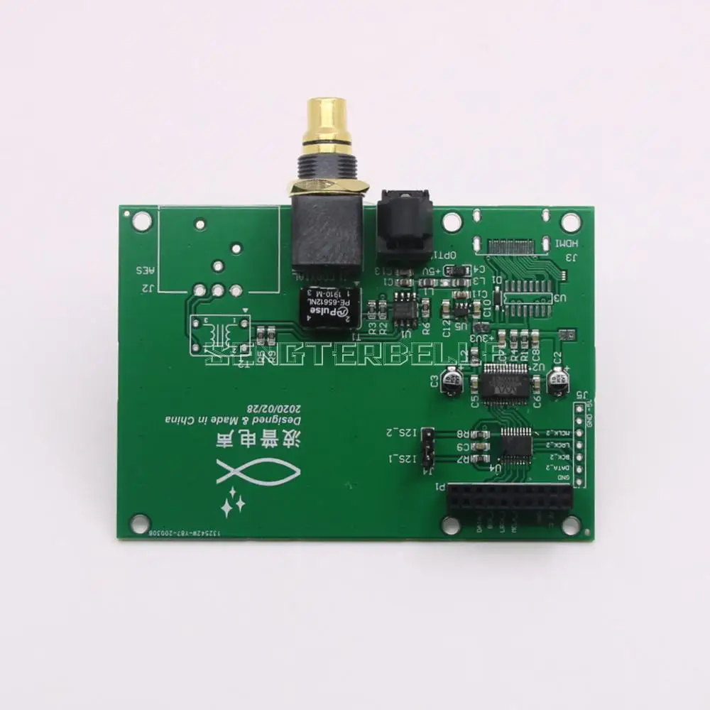 XMOS Amanero итальянский цифровой интерфейс USB к I2S/IIS коаксиальный SPDIF выходная плата