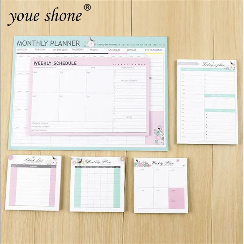 2019 новый план книга порванные заметки этот день и месяц работы Памятка