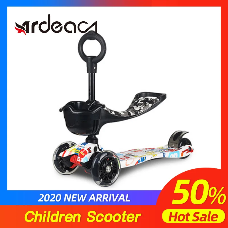 Детский скутер ARDEA складной из алюминиевого сплава|Самокаты| |