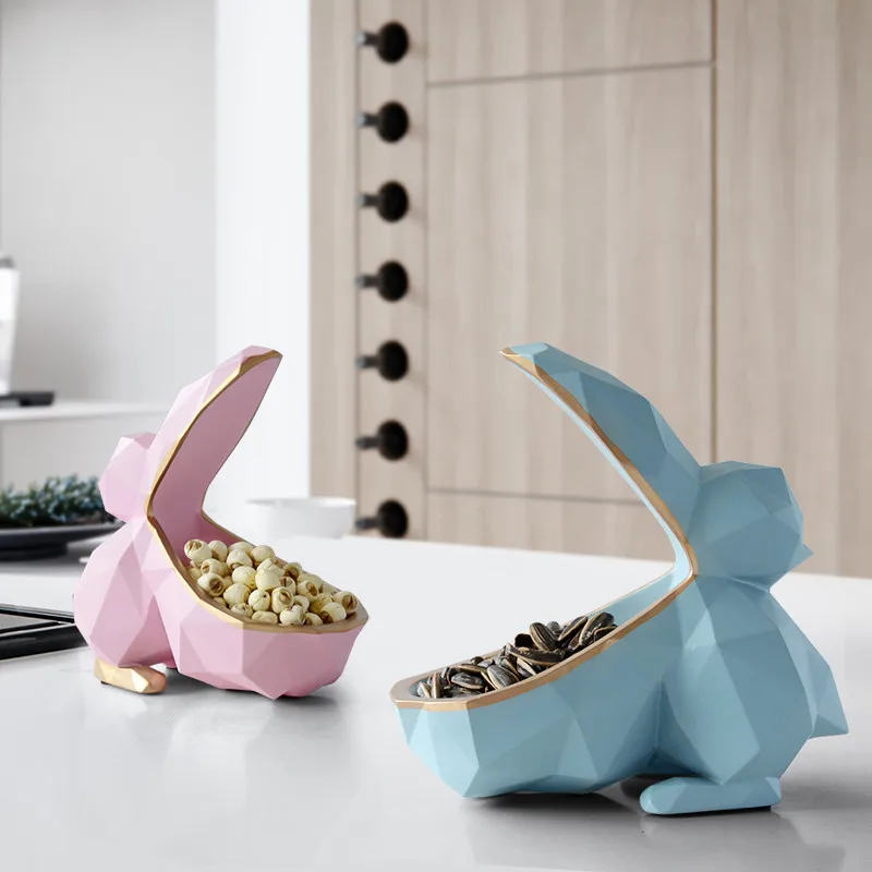 

MODEN PELICAN STATUE GEOMETRIC ANIMAL STORAGE BOWL ORNAMENT CANDY BOX CREATIVE TOUCAN STORAGE BOX HOME DECORATION WR19