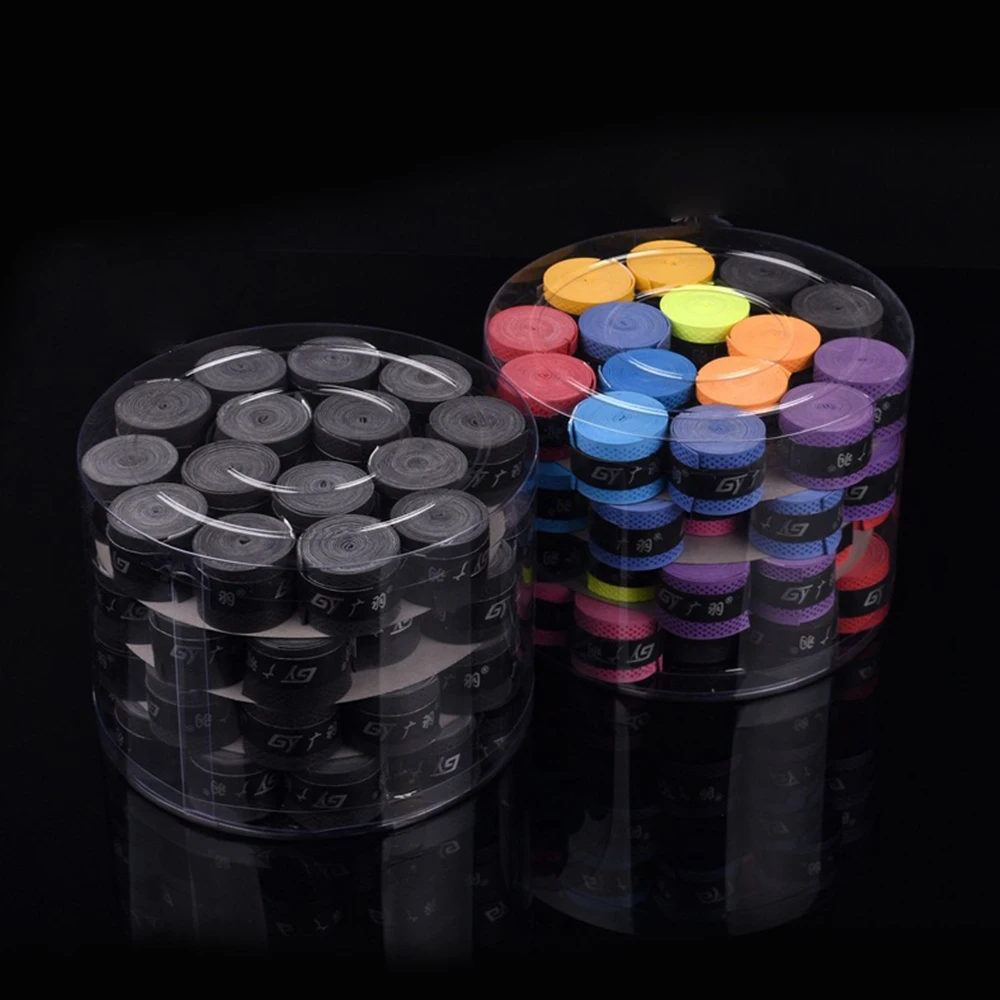 Универсальные теннисные ракетки Overgrip 60 шт. накидки для бадминтона Нескользящие