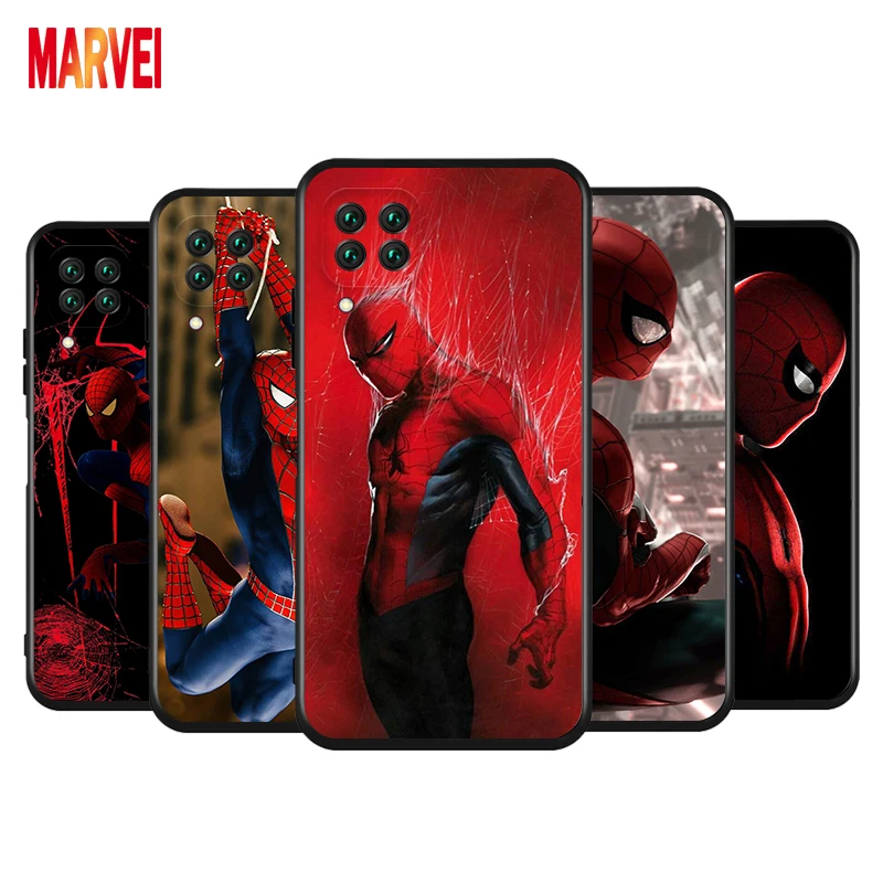 

Marvel hero SpiderMan Silicone Cover for Huawei Nova 8 SE 7i 7 SE 5i 5Z 5E 5 T 6 SE 4 4E 3E 3i 3 2i 2 Lite Pro Phone Case