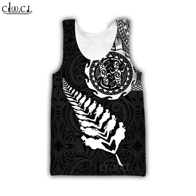 

CLOOCL Newest Popular Anzac Day Tank Tops 3D Print Summer Tanktops Hip Hop Streetwear Vest Sleeveless Men Women Fitness Clothing
