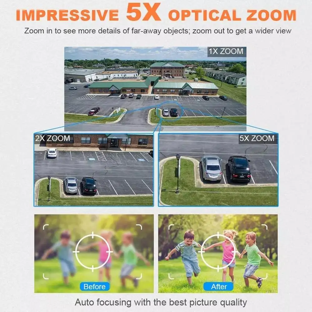 1080P wifi IP камера белая беспроводная уличная CCTV HD Домашняя безопасность ИК |