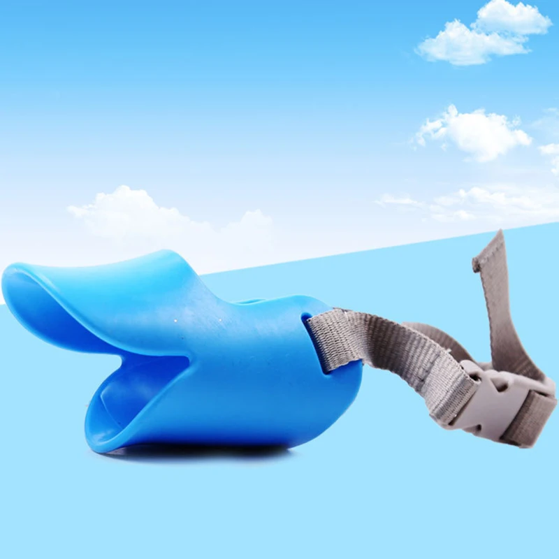 

Dog Anti Bite Duck Mouth Shape Dog Mouth Cover Silicone Bite proof Pet Muzzle Anti-bite Washable Duckbill Cover