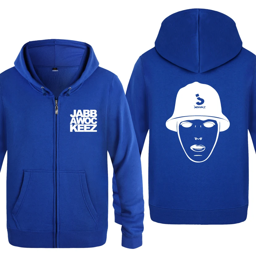 Новая Крутая толстовка Jabbawockeez модные мужские флисовые куртки на молнии с длинным