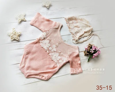 set 17 Шапочка для маленьких мальчиков и девочек+ комбинезоны, Одежда для новорожденных, одежда для выпускного, наряд для фотосессии, аксессуары для фотосессии - Цвет: set 17