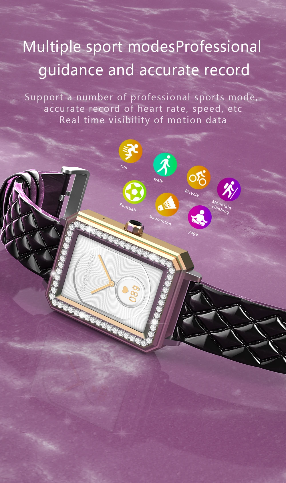

2020 Vrouwen Ppg & Ecg - Bluetooth Relogio Inteligente - Ios Android