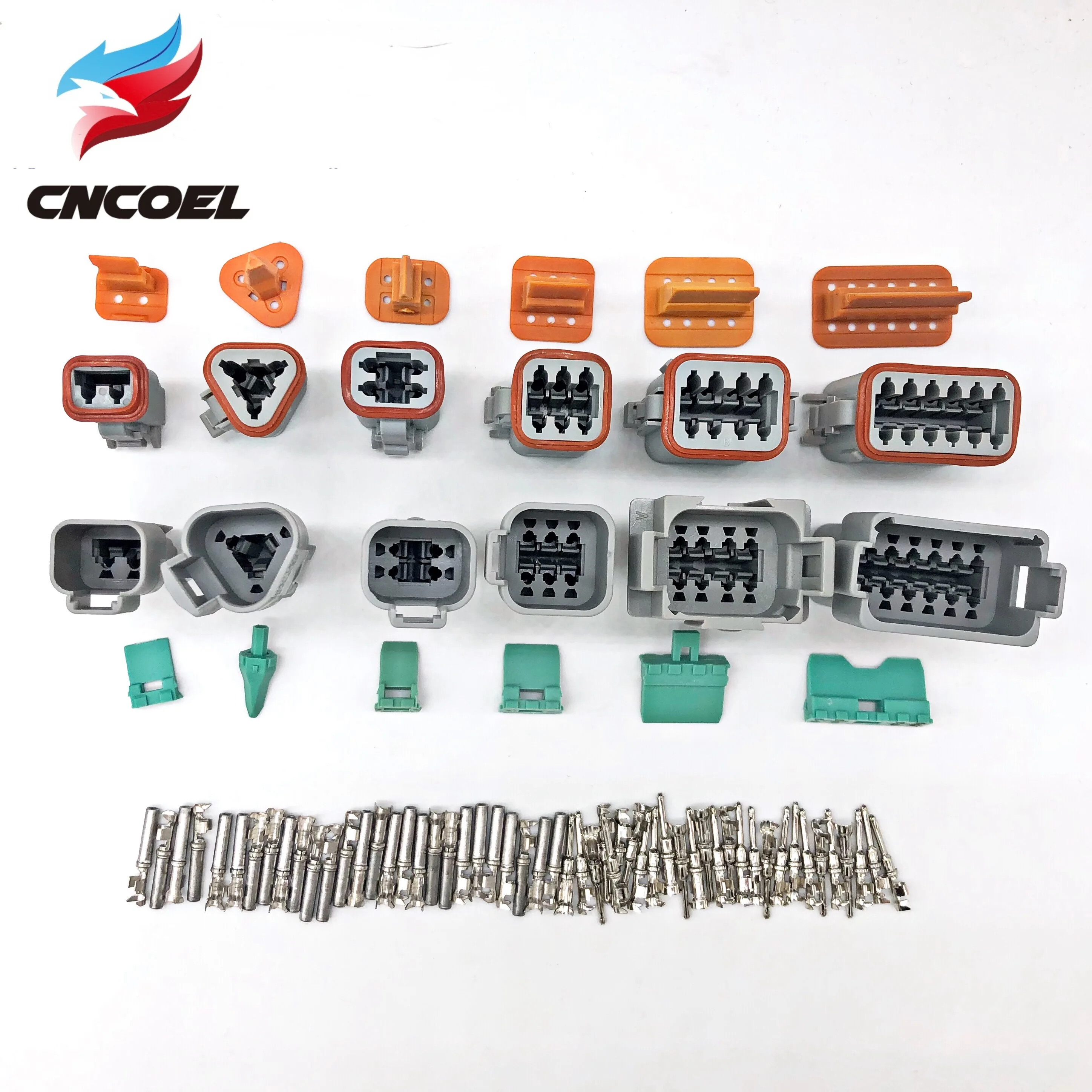 Немецкий разъем серии DT водонепроницаемый Электрический штекер DT06/DT04 2/3/4/6/8/12 Pin