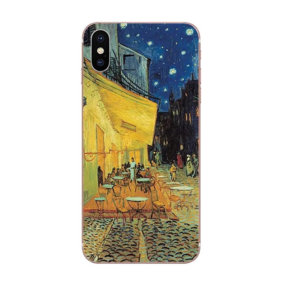 Картина маслом Sunflower Van Gogh для Xiao mi 3 4 4C 4i 5 5s 5X6 6X8 SE Pro Lite A1 Max x 2 Note Мягкий телефон |