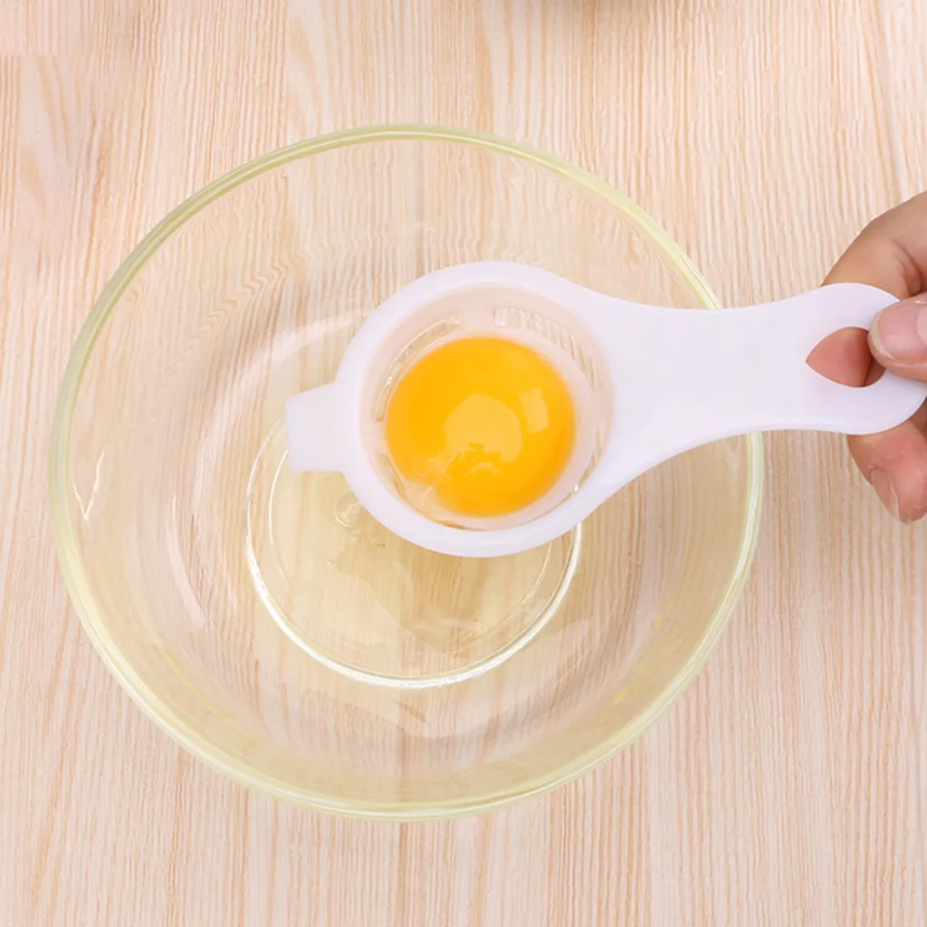 

kitchen tools Egg Separator Sifting Kitchen Gadget Plastic Filter Sieve Divider Holder1/3/5PC
