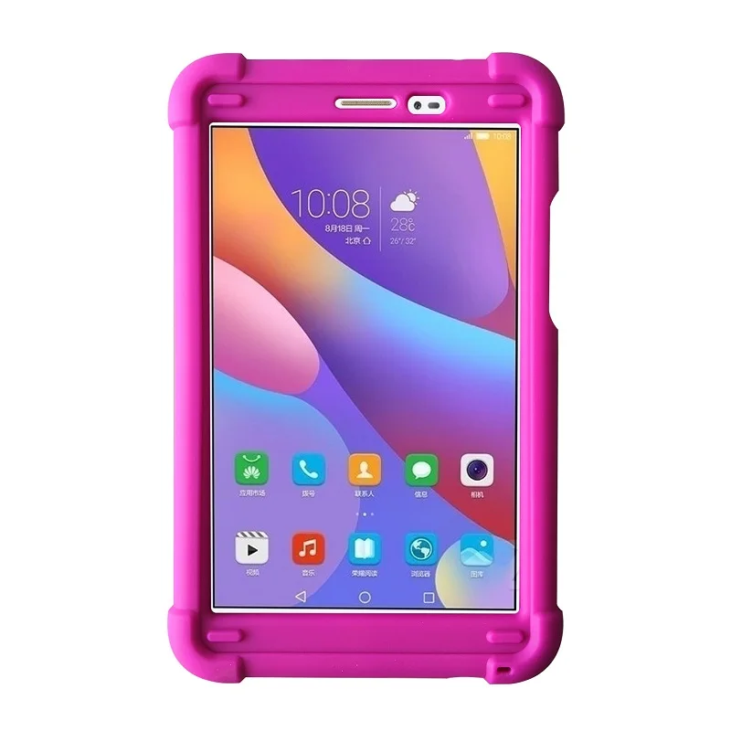 MingShore силиконовый чехол для Huawei MediaPad T2 8 0 Pro JDN AL00 W09 Прочный Honor Tablet 2 мягкий чехол|case