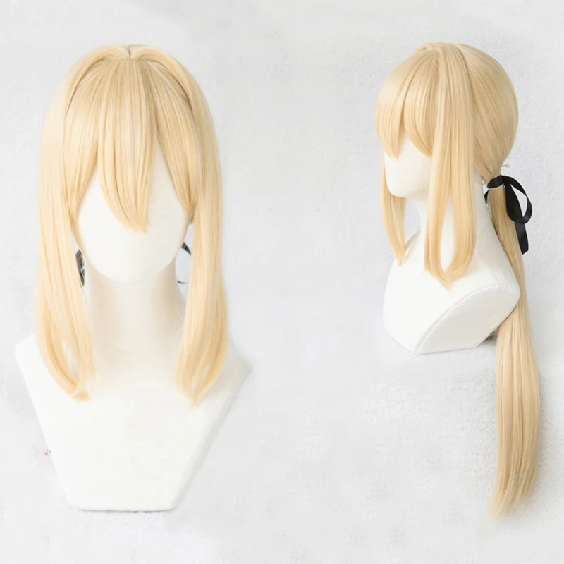 Парик Фиолетовый Evergarden для косплея термостойкие светильник ческие светлые