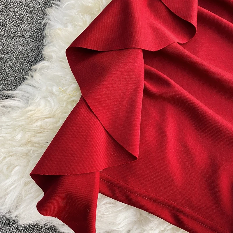 

Sexy Skew Collar Sleeveless Bodycon Dress Women Elegant High Waist Sheath Mini Vestidos Female 2021 Spring Summer New Fashion