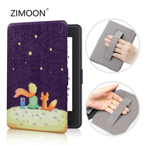 Умный чехол для Kindle Paperwhite 567th с ремешком на руку, Магнитный чехол для Paperwhite DP75SDI до 2018 года, защитный чехол