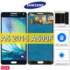 ЖК-дисплей A500 для Samsung Galaxy A5 2015, ЖК-дисплей, сенсорный экран с цифровым преобразователем в сборе для SM-A500F A500M с регулируемой яркостью