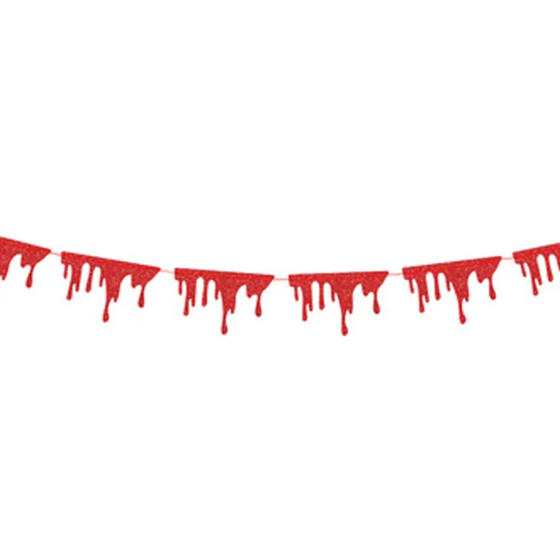 

Halloween flag drop blood banner KTV holiday party decoration lahua haunted house props decoration supplies
