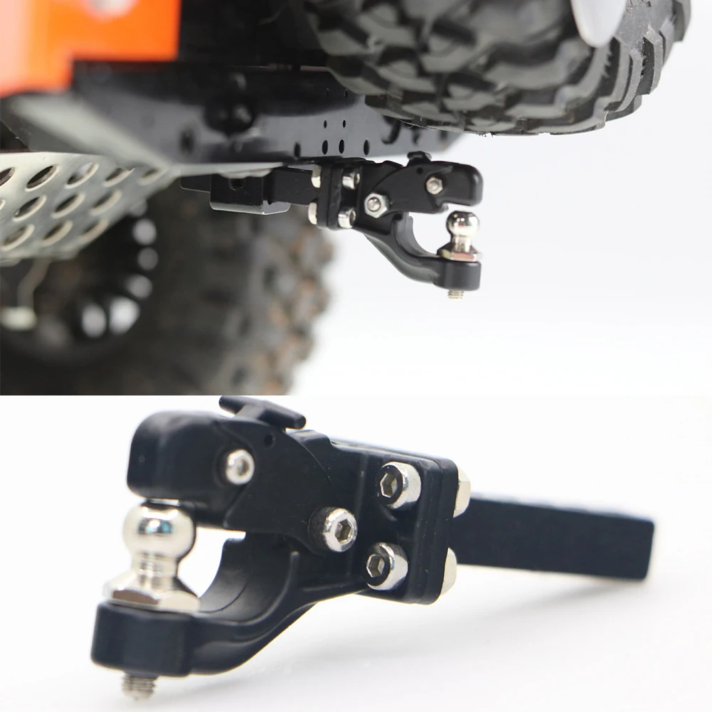 

1:10 Simulation Tow Hook Metal Easy Install Off Road Accessories RC Crawler DIY Rear Bumper Toy Professional For SCX10