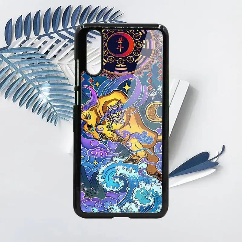 

Chinese zodiac sign dragon tiger dog snake Phone Case For Samsung galaxy S note 8 9 20 10 e lite2019 plus pro ultra Hard TPU PC